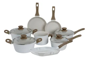 Conjunto Panelas 8 Peças Indução Mármol Cook Mimo Style Cor Vanilla É Bom VEJA AQUI Se Compensa Comprar
