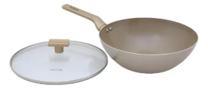 Frigideira Grande Funda Panela Wok Ceramica Antiaderente com Tampa 28cm Mimo Style É Boa VEJA AQUI Se Compensa Comprar