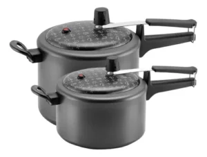 Kit 2 Panelas De Pressão 4,5 E 3 Litros Antiaderente Panelux Cor Preto É Bom VEJA AQUI Se Compensa Comprar