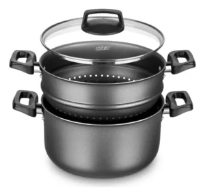 Panela A Vapor Cozivapor 3 Em 1 Antiaderente 3,2 L Grafite Mta É Bom VEJA AQUI Se Compensa Comprar