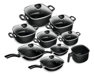 Conjunto 9 Peças Patolux Antiaderente Preto É Bom VEJA AQUI Se Compensa Comprar